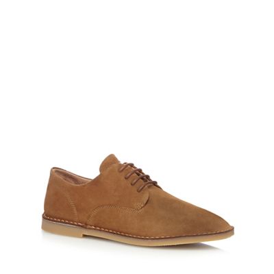 Hush Puppies Tan 'Grant' Derby shoes